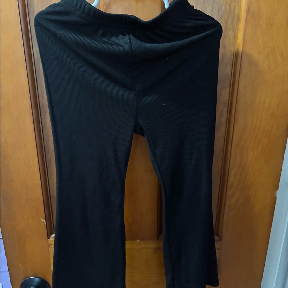 SHEIN Black Kids Casual Bottoms